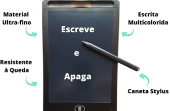 Lousa Magica Infantil Digital Tablet LCD 8.5 Polegadas Com Caneta Resistente a Queda (AZUL)