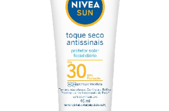 NIVEA SUN Protetor Solar Facial Toque Seco Antissinais FPS30 40ml