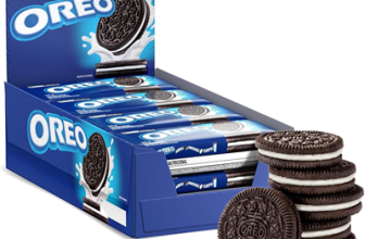 Oreo Biscoito Recheado Original Display Com 8 Unidades De 36G