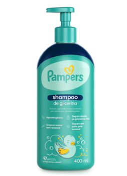 PAMPERS SHAMP GLICERINA 400ml