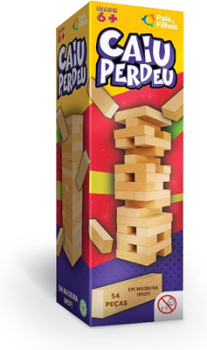 Pais & Filhos – Caiu Perdeu, 54 Pçs, idade mínima recomendada – 6 anos