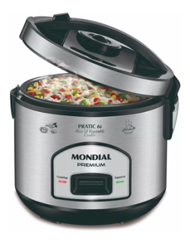 Panela Elétrica De Arroz Pratic Rice Pe-43 Inox Mondial 220v