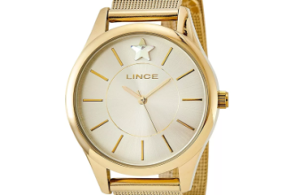 Relógio Lince Feminino Dourado Lrgj147l C1kx
