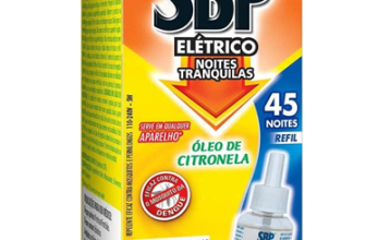 SBP Repelente Elétrico Líquido 45 Noites Citronela Refil 1 unidade 35ml