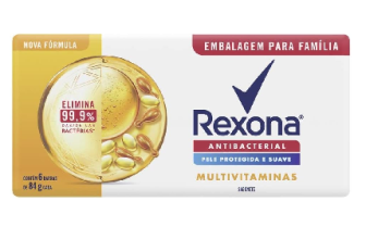 Sabonete em Barra Rexona Multivitaminas 84g 6 barras
