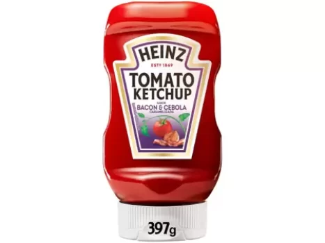 Heinz Bacon & Cebola Caramelizada – Ketchup, 397g