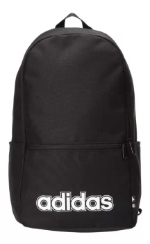 Mochila Classic Foundation adidas Cor Preto Desenho do tecido Liso