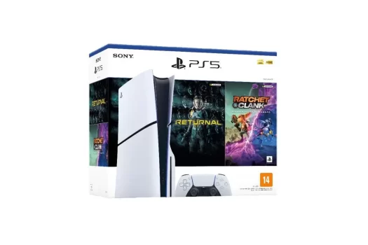 Console PlayStation 5 SLIM DISK com 2 jogos – Sony