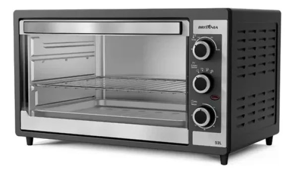 Forno Elétrico Bfe55p Dupla Resistência 52l Britânia 127v