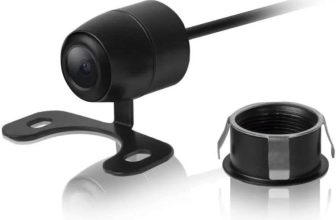 Câmera de Ré Automotiva Multifuncional Suporte Borboleta Conexão RCA Multilaser – AU012