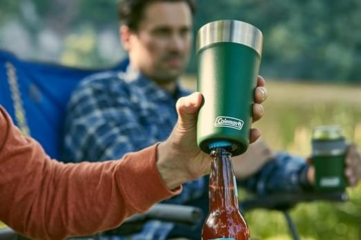 Copo Térmico com Tampa 600ml Verde Coleman