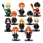 Kit 10 Bonecos Action Figure Harry Potter Hermione Rony