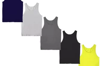 Kit 5 Camisetas Regatas Masculina Lisa Básica Academia Dry