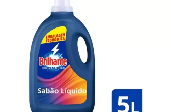 Sabão Líquido Brilhante Limpeza Total – 5L
