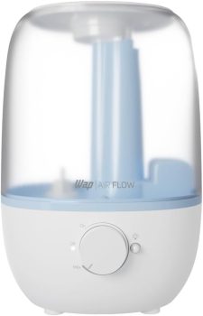 WAP Umidificador de Ar Ultrassônico 2,3 Litros com Luminária e Aromatizador de Ambientes WAP AIR FLOW U2 Bivolt
