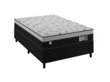 Cama Box Casal (Box + Colchão) – Plumatex Molas Ensacadas Alfa