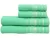 Jogo de Toalhas de Banho Atlântica Delicata – Garden Verde Esmeralda 4 Peças
