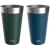 Copo Térmico Kup – Kit 2 copos, Verde e Azul, Sem Tampa, 473ml – HTCAC010