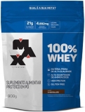 100% Whey – 900G Refil Chocolate – Max Titanium, Max Titanium