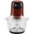 Mini processador com Bowl de Vidro Vermelho Fun Kitchen – 127V