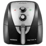 Fritadeira Elétrica Sem Óleo Air Fryer Mondial Mega Family AFN-80-BI 8L – Preta/Inox