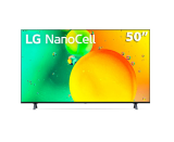 Smart TV 50″ LG 4K NanoCell 50NANO75 HDMI 2.0, Nvidia GEFORCE NOW, ThinQ AI, Smart Magic, Google, Alexa