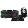 Combo Gamer 4 em 1 X-Zone GTC-02 LED – Preto