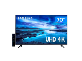 Smart TV 70” Crystal 4K Samsung 70AU7700 Wi-Fi – Bluetooth HDR Alexa Built in 3 HDMI 1 USB