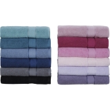 Jogo de Banho Búlgaro Chumbo / Cinza 4 Peças 100% Algodão – Casa & Conforto