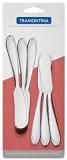 Conjunto De Espátula Para Manteiga 6 Pç Tramontina Inox