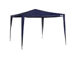 Gazebo 3m X 3m Ráfia Azul Mor