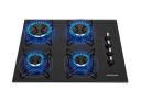 Cooktop 4 Bocas Mondial a Gás GLP Preto – CTG-01
