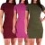 Kit 3 Vestidos Feminino Manga Curta Malha Canelada Casual Moda Atacado – Lori Modas