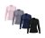 Kit 4 Camisetas Feminina Manga Longa Proteção Solar UV 50