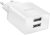 Geonav Carregador de Parede Universal 2.1A, 2 portas USB, 10W, Bivolt, ESACW2, Branco