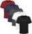 Kit 5 Camisetas Masculina Lisa Algodão Qualidade