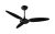 Ventilador de Teto Comercial, Preto, 3 Pás, 220v, Ventisol