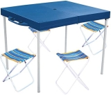 Mesa Prática Com Banquetas Mor