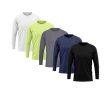 Kit 5 Camisetas Masculina Manga Longa Segunda Pele Proteção Solar UV 50+