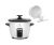 Electrolux RCB50 – Panela Elétrica vapor arroz, capacidade 1,3L, 7 xícaras manter aquecido, panela removível antiaderente, tampa vidro, 127v, por Rita Lobo, branca