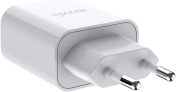 Geonav Carregador Universal Ultra Rápido Duo, 1 X USB-C Power Delivery 20W, 1 X USB Quick Charge 18W, CH20PDQC, Branco