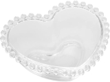 Conjunto 4 Bowls de Cristal Coração Pearl 12cm x 10cm x 4cm – Wolff