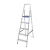 Escada Dobrável em Alumínio 5 Degraus MOR 5103