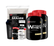 KIT 2x Whey Protein Waxy Whey 900g + BCAA 4,5 100g + POWER Creatina 100g + Waxy Maize 800g + Coqueteleira – Bodybuilders