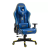Cadeira Gamer MaxRacer Tactical CBF Azul Amarelo Licenciada