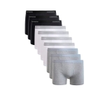 Hering, Cuecas Boxer Masculino, 4 Brancas/3 Pretas/3 Mesclas, XG Paquete De 10