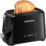 Tostador de Pães Pratic, Mondial, 110V, 700W, Preto/Prata – T-18