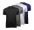 Kit 4 Camisetas Masculinas Básicas Conforto Lisas Poliéster Premium