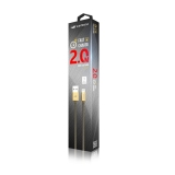 C3Tech Cabo USB-Lightning CB-210GD Dourado, 2Metros compativel IOS