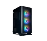 Gabinete Gamer Mancer Narok, RGB, Mid-Tower, Lateral de Vidro, Com 3 Fans, Preto, MCR-NRK-RGB01
